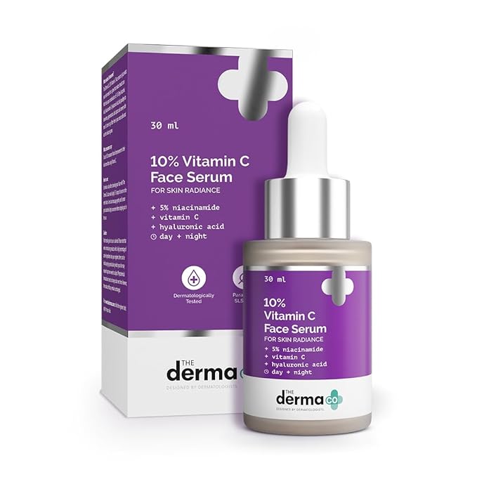 The Derma Co 10% Vitamin C Face Serum I With Vitamin C