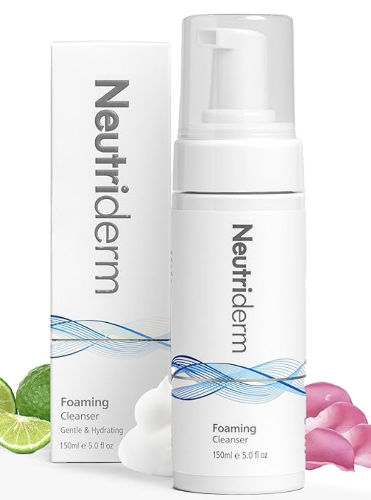 Neutriderm Foaming Cleanser Face Wash for Dry Skin