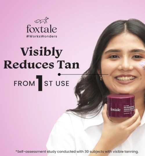 Foxtale De-Tan Face Mask for Glowing Skin